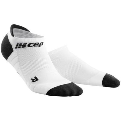 CEP No Show Socks 3.0  - White-Dark Grey - M, White-Dark Grey